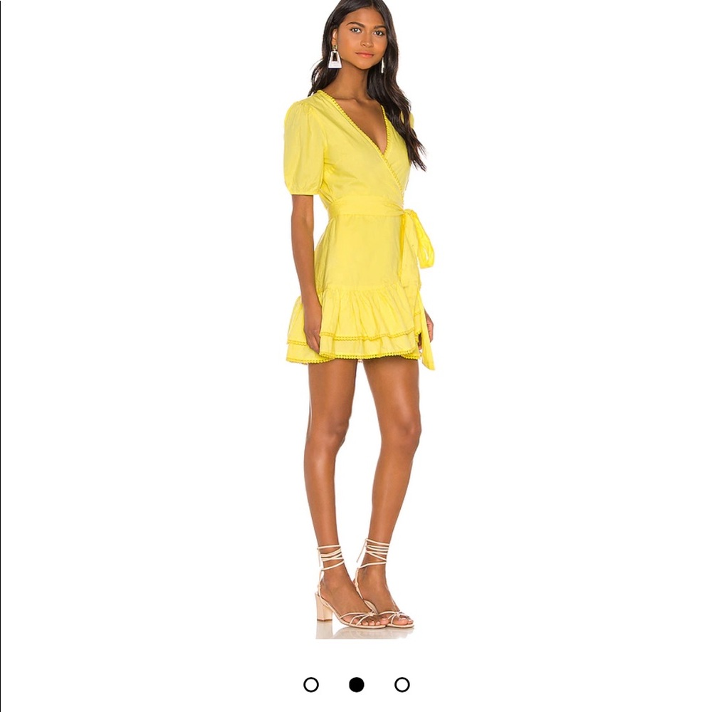 Tularosa Yellow Girly Dress